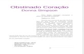 ClássicosHistóricos -286 -  Obstinado Coração - Donna Simpson
