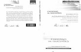 Direito Administrativo - Caderno de Questões 16ª Edição -Vicente Paulo e Marcelo Alexandrino