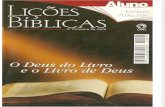 Lições Bíblicas - 4° Trimestre de 2008(1)