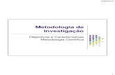 Cap1 - Metodologia de Investigação Científica