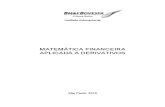 Matematica Financeira Aplicada a Derivativos