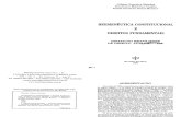 LIVRO - Hermenêutica Constitucional e Direitos Fundamentais (Ministro do STF Gilmar Mendes) - 2000