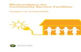 Fotovoltaica para sedes de serviços comunitários - Guia para Sustentabilidade