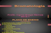 Introducao a Bromatologia - Farmacia - Lipideos