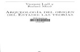 Arqueología del origen del estado, las teórias. Indice.
