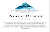 Pensamentos de Uma Teosofista Socialista - Annie Besant