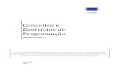 Conceitos e exercícios de Programação