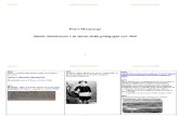 Maria Montessori: quadro sinottico di storia e pedagogia del '900