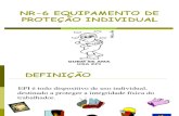 NR-6 EQUIPAMENTO DE PROTEÇÃO INDIVIDUAL 2011
