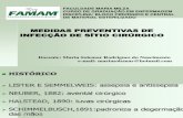 MEDIDAS PREVENTIVAS DE INFECÇAO DE SITIO CIRURGICO
