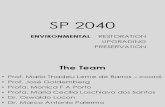 WS Internacional SP2040: Apresentação Ambiental