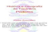 História e Geografia do Tocantins - Poderes