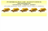 FORMAÇÃO DE AUDITORES INTERNOS OHSAS 18001_2007_ Parte 1  Norma