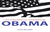 Um Voluntario Na Campanha de Obama