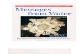 Mensagens da água - Masaru Emoto