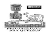 Privatização pra que(m)? - Cartilha da DENEM (2009)