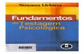 Fundamentos da Testagem Psicológica- Susana Urbina
