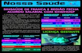 SINSAÚDE DE FRANCA E REGIÃO - BOLETIM DE CAMPANHA 05