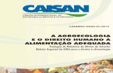 Caderno Sisan 01/2012. A Agroecologia e o Direito Humano à Alimentação Adequada