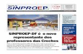 Jornal Sinproep-DF - Especial Creches