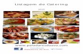 Paladares da avo listagem de catering 2015
