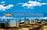 Índices de Desenvolvimento Econômico de Campo Grande - MS