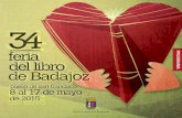 Programa 34 Feria del Libro de Badajoz
