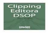 Clipping Editora DSOP Abril 2015
