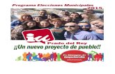 Programa electoral 2015 IU Prado del Rey