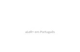 aLeR+ em Português