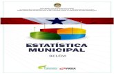Estatistica Municipal - Belém PA