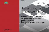 Justiça pesquisa: acesso a justiça nos JECs