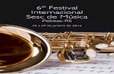 6º Festival Internacional Sesc de Música