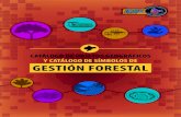 Catálogo de objetos geográficos y catálogo de símbolos de gestión forestal
