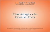 Catálogo de Foam Eva Barte