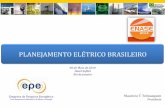 Planejamento Elétrico Brasileiro