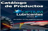 Catálogo lubricantes optium