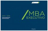 Livro de Apresentação | MBA Executivo 2015