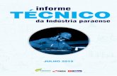 Informe Técnico da Indústria - jul 2015