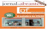 Jornal de Abrantes - Edição Outubro 2015