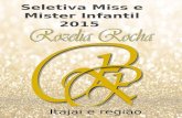 Seletiva Miss e Mister infantil SC 2015