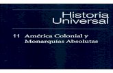 Historia universal tomo 11 america colonial y monarquias absolutas