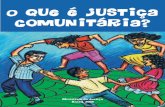 Cartilha - Justiça Comunitária