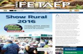 Jornal da FETAEP edição 132 - Novembro de 2015