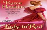 Karen hawkins - a dama de vermelho