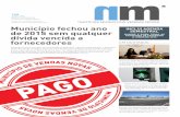 Noticias Municipais - Janeiro 2016