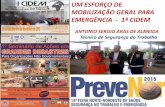 1º Congresso Internacional de Desastres em Massa - CIDEM