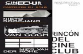 Primer numero: Rincón del cineclub, R1-2016.
