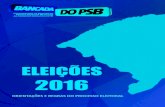 Orientação eleições 2016