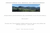 Diagnóstico participativo da realidade rural do território da Serra do Brigadeiro